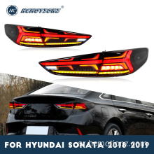 HCMOTIONZ 2017-2019 HYUNDAI SONATA LED LED الخلفي مصباح الذيل